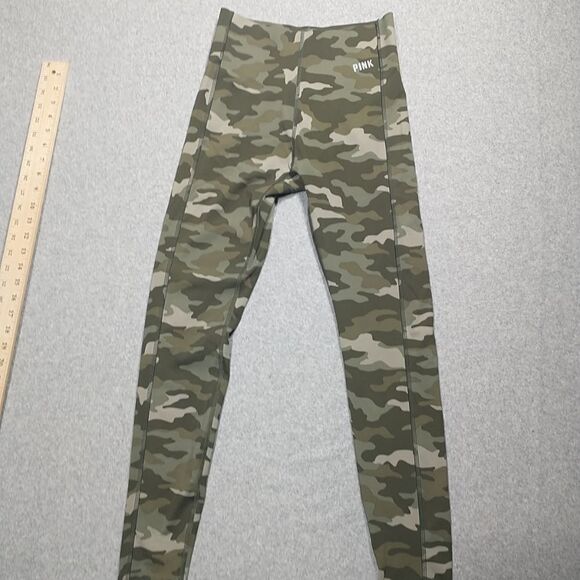 Victoria's Secret Pink Active Compression Legging High Waist Color Camo SZ Small - Picture 1 of 7